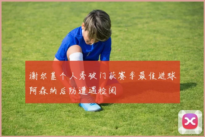 谢尔基个人秀破门获赛季最佳进球阿森纳后防遭遇检阅